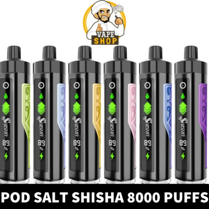 POD SALT Shisha 8000 Puffs 3MG Disposable Vape