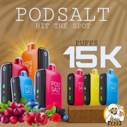 Podsalt 15000 Puffs 2% (20mg) Nicotine Disposable Vape