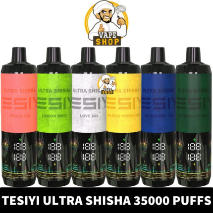 TESIYI ULTRA SHISHA 6MG NICOTINE 35000 PUFFS