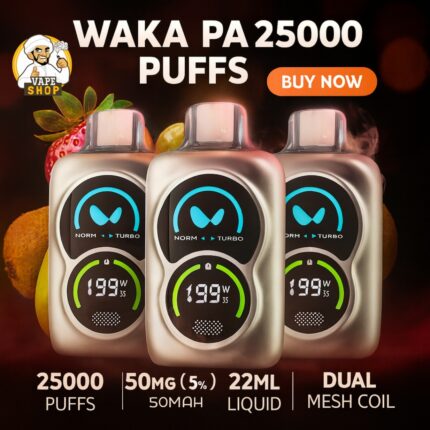 Waka PA 25000 Puffs Disposable Vape 50 MG